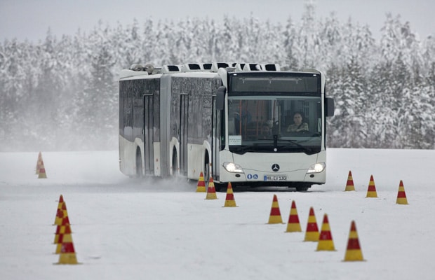 Daimler Buses Winter Testing
