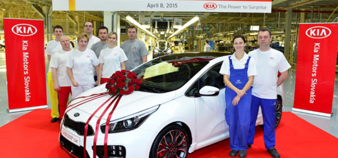 Kia dostigla novu evropsku proizvodnu prijelomnicu – 2.000.000 vozila