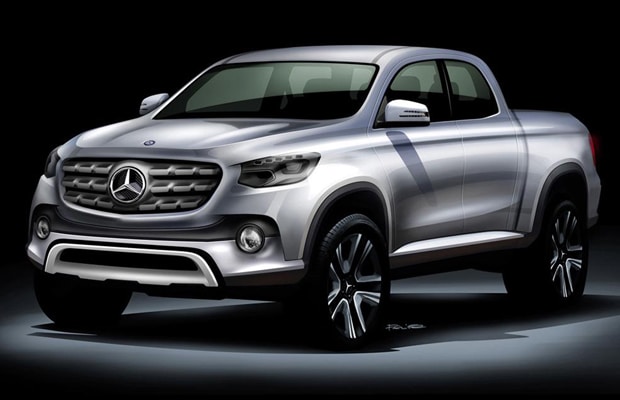 Mercedes Pickup Teaser