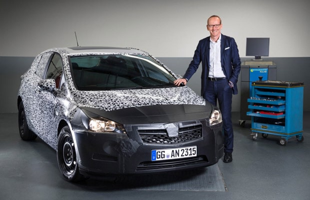 Opel Astra teaser 2015