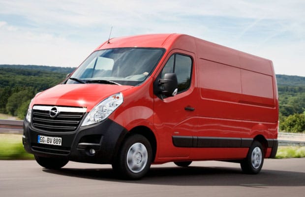 Opel Movano Green Van 2015 - 01