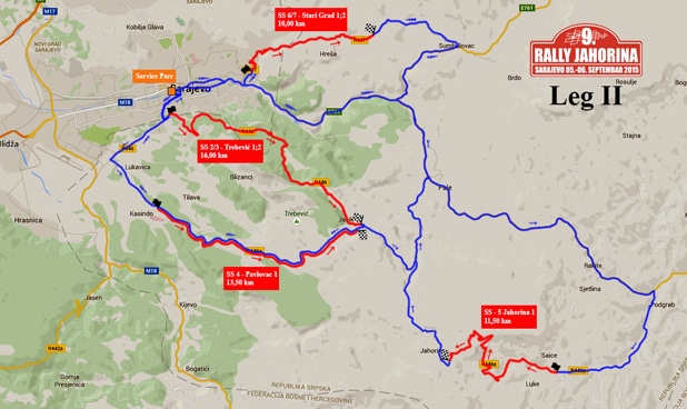 Rally Jahorina 2015 ruta 2