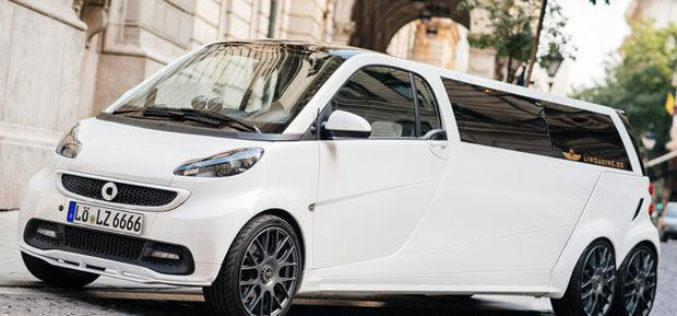 Smart ForTwo u limuzinskoj izvedbi dužine 5,5 m
