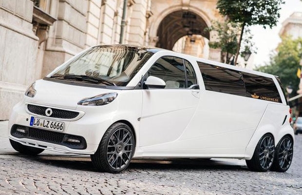 Smart ForTwo u limuzinskoj izvedbi 01