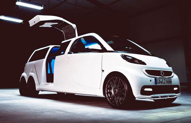 Smart ForTwo u limuzinskoj izvedbi 02