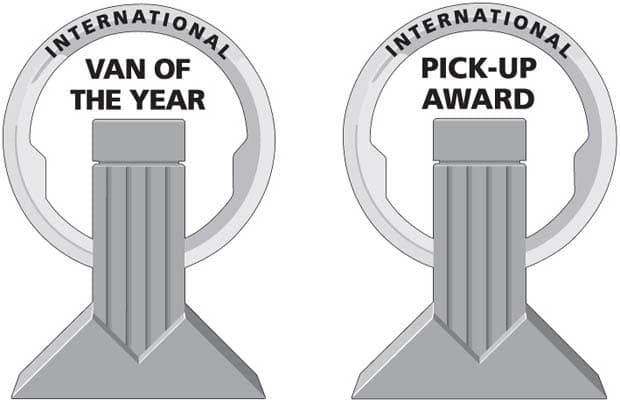 International Van of the Year i International Pick-up Award