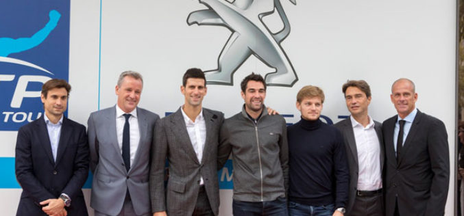 Peugeot i ATP predstavili sporazum o globalnom partnerstvu