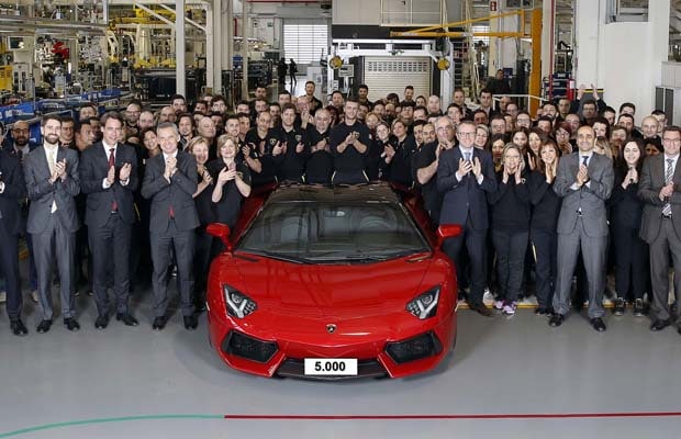 lamborghini aventador 5000 primjeraka