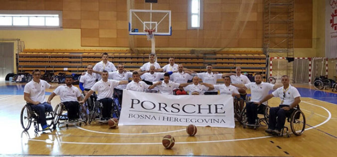 Porsche BiH sponzor Evropskog prvenstva košarke u kolicima