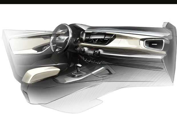 Kia Rio_Interior Rendering (Medium 4th Generation)