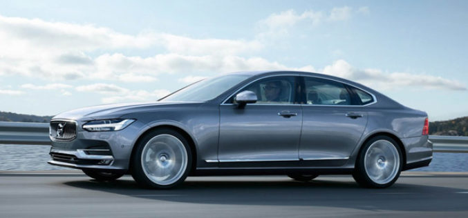 Produženi Volvo S90 L snimljen u Kini