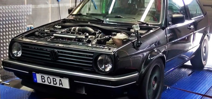 Brutalni Volkswagen Golf II sa 1233 KS prelazi četvrt milje za 8 sekundi!