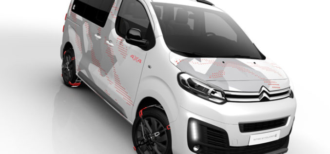 Citroën Spacetourer 4×4 Ë concept: Doživjeti avanturu u slogu