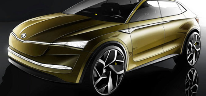 Škoda najavljuje Vision E Coupe Crossover Concept s novim fotografijama