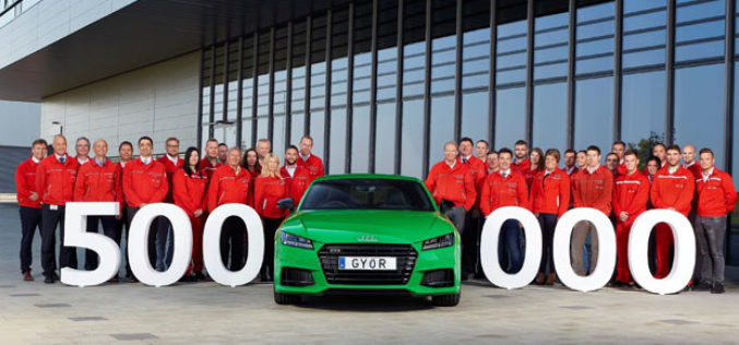 Audi proizveo 500.000 automobila u Mađarskoj
