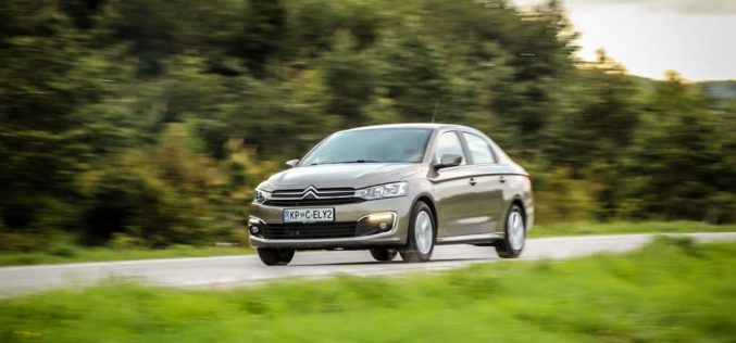 Test: Citroën C-Elysée 1.6 BludeHDi – Nova generacija male limuzine