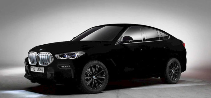 BMW X6 Vantablack – Crna rupa na točkovima