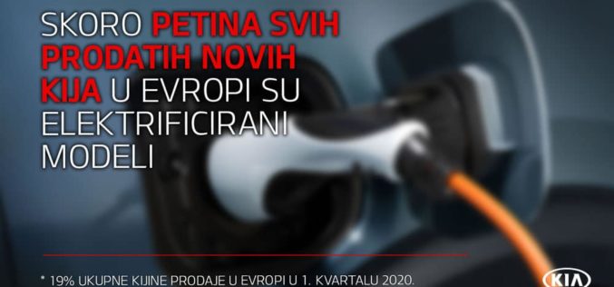 Rekordna prodaja Kijinih hibridnih i električnih vozila u 1. kvartalu