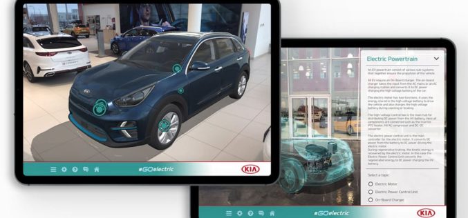 Aplikacija ‘Go Electric’ sa obogaćenom stvarnošću za lakše upoznavanje električnih vozila Kia