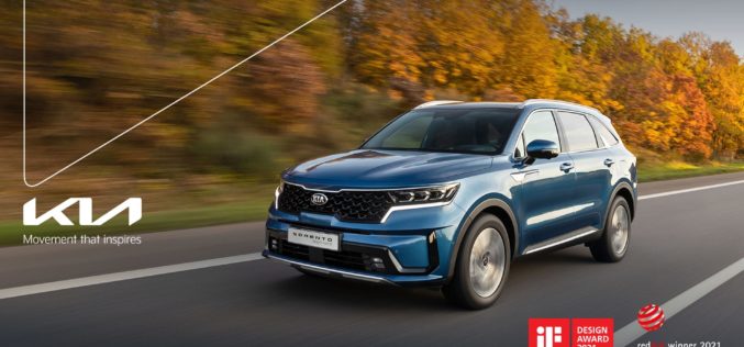 Kia Sorento dobitnik dizajnerskih nagrada Red Dot i iF