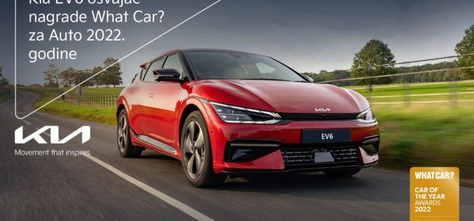 Kia EV6 je Auto godine u izboru revije ‘What Car?’