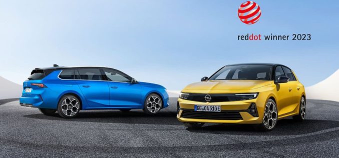 Opel Astra osvojila je nagradu Red Dot Award 2023.
