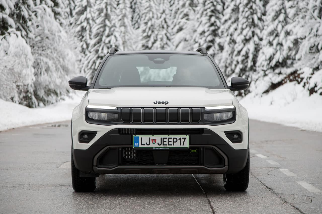 Test Jeep Avenger 4xe