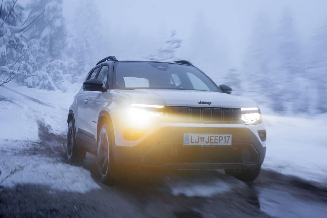 Test Jeep Avenger 4xe