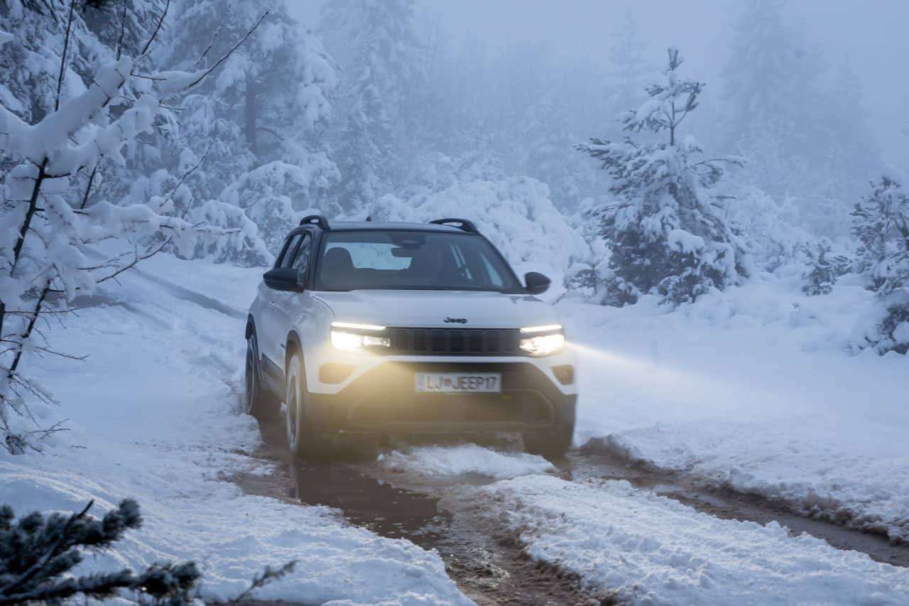 Test Jeep Avenger 4xe