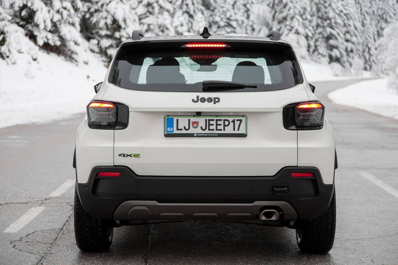 Test Jeep Avenger 4xe