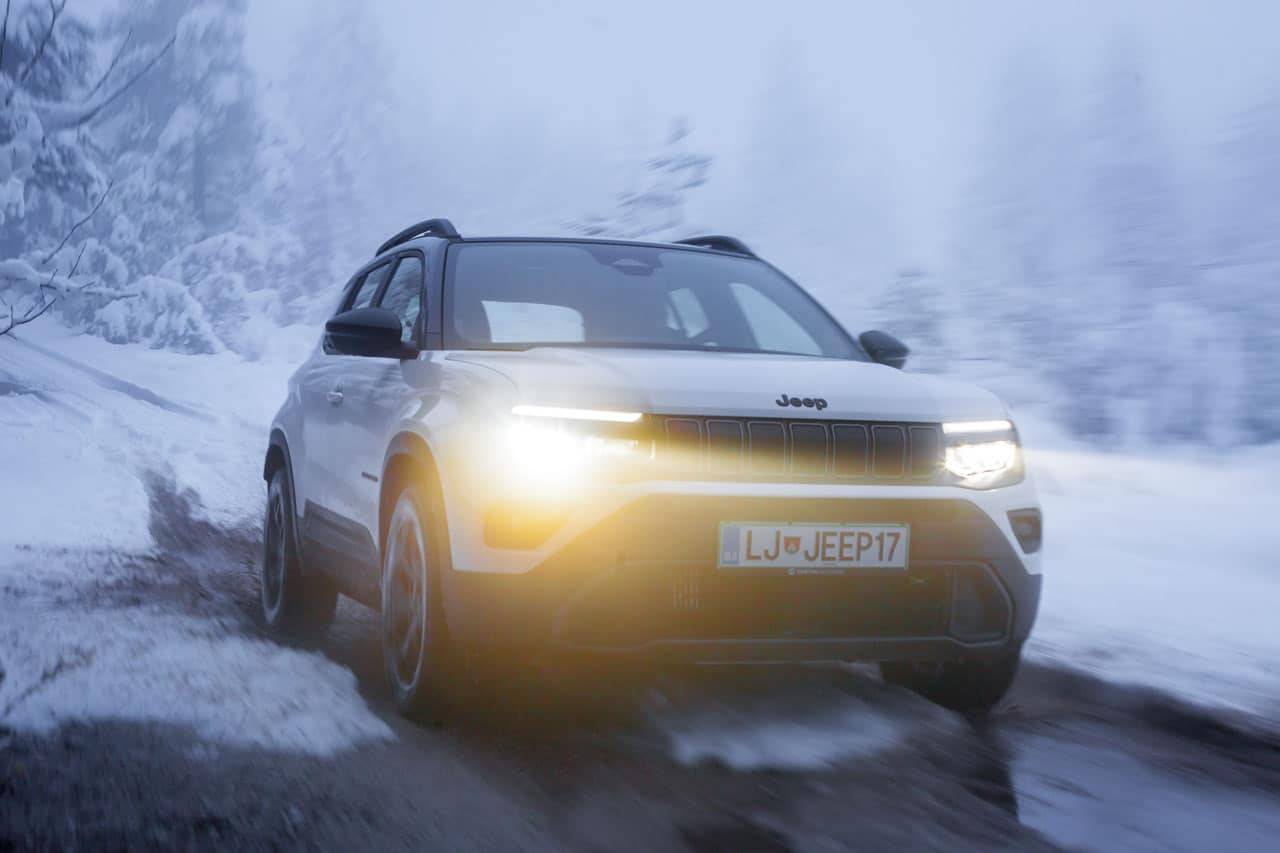 Test Jeep Avenger 4xe