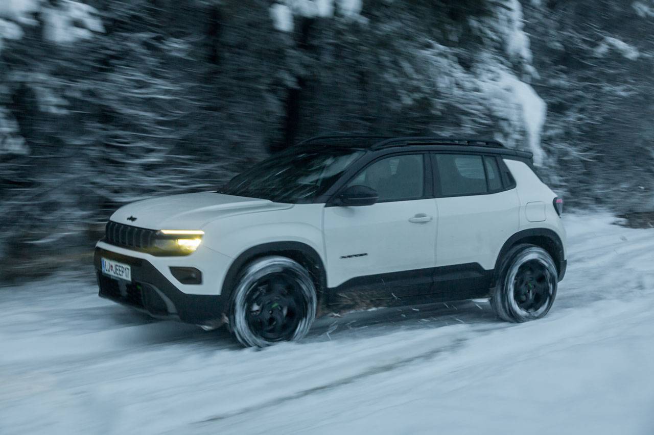 Test Jeep Avenger 4xe