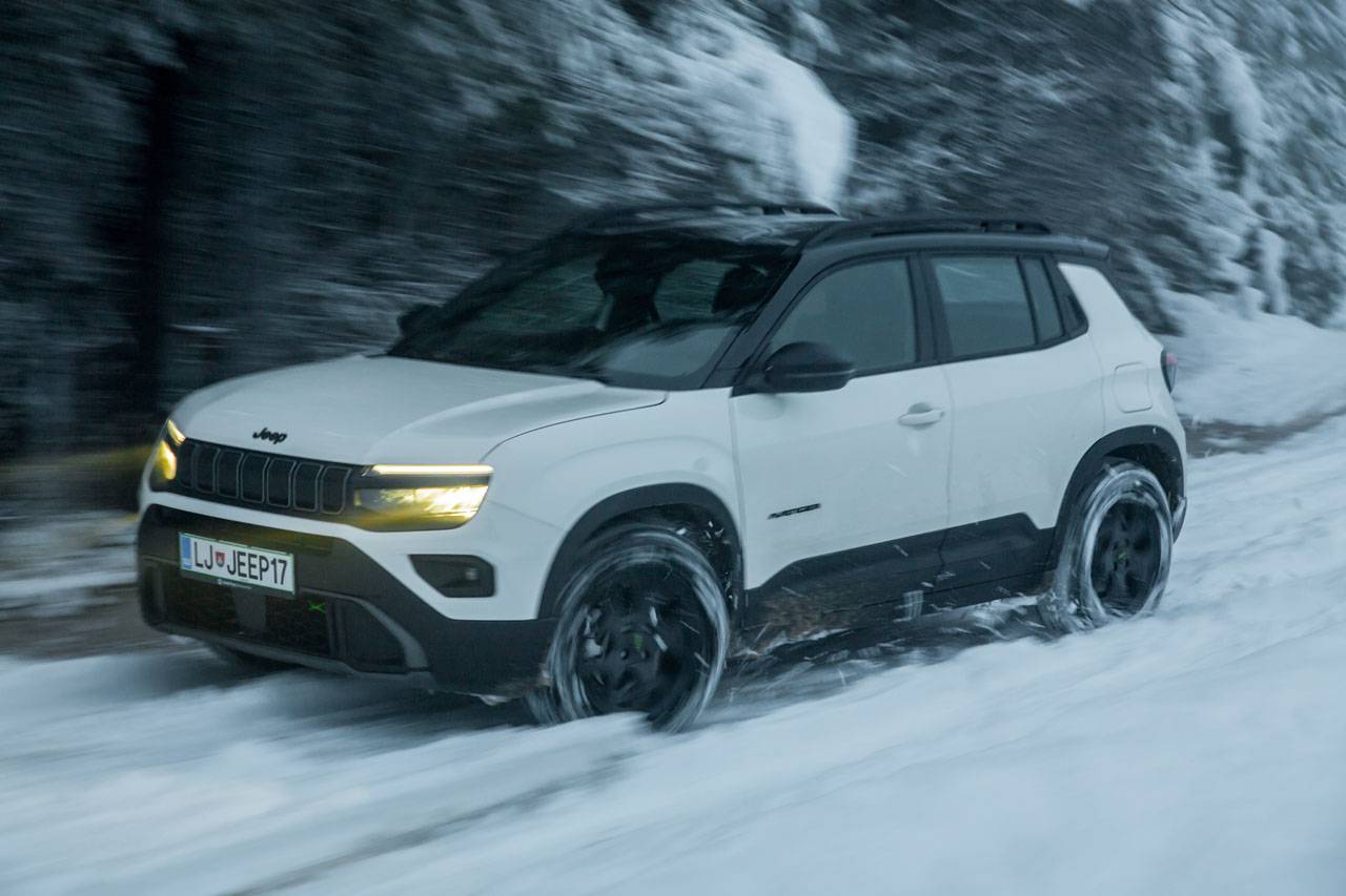 Test Jeep Avenger 4xe