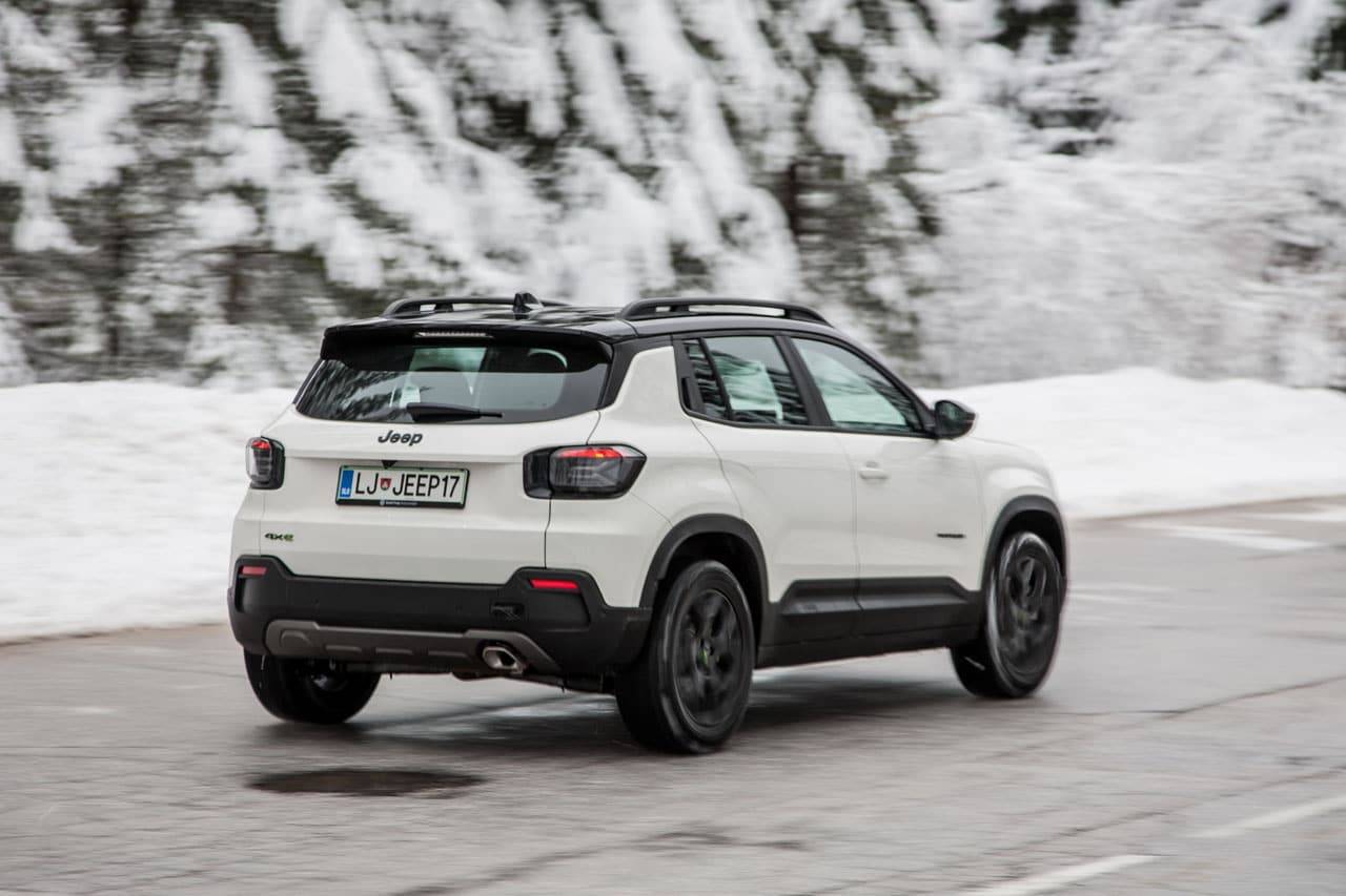 Test Jeep Avenger 4xe