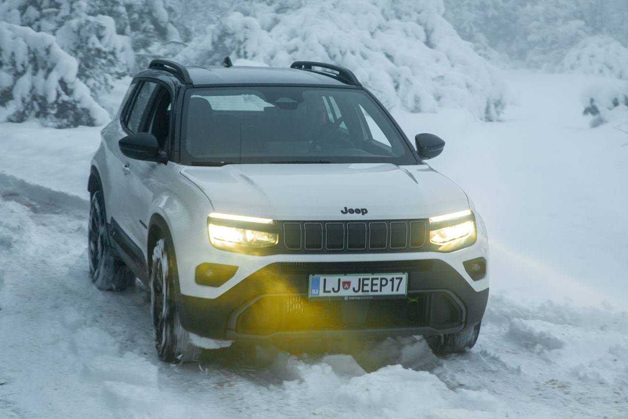 Test Jeep Avenger 4xe